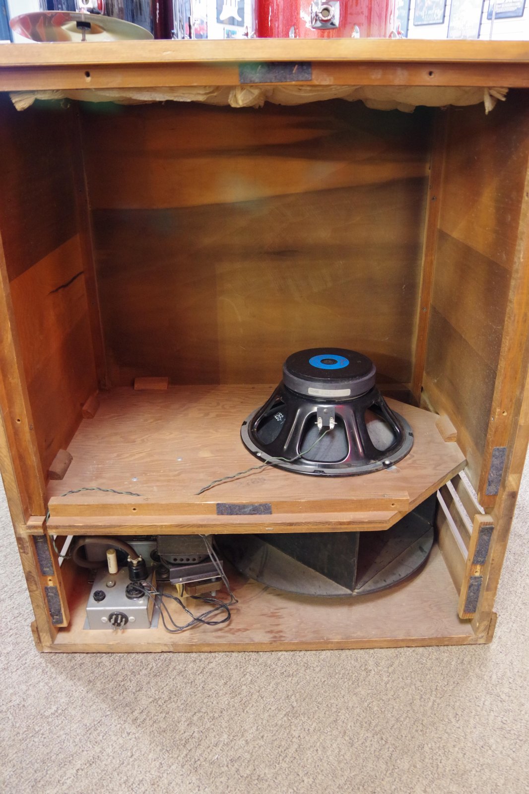 Vintage Leslie 125 Speaker with Amp