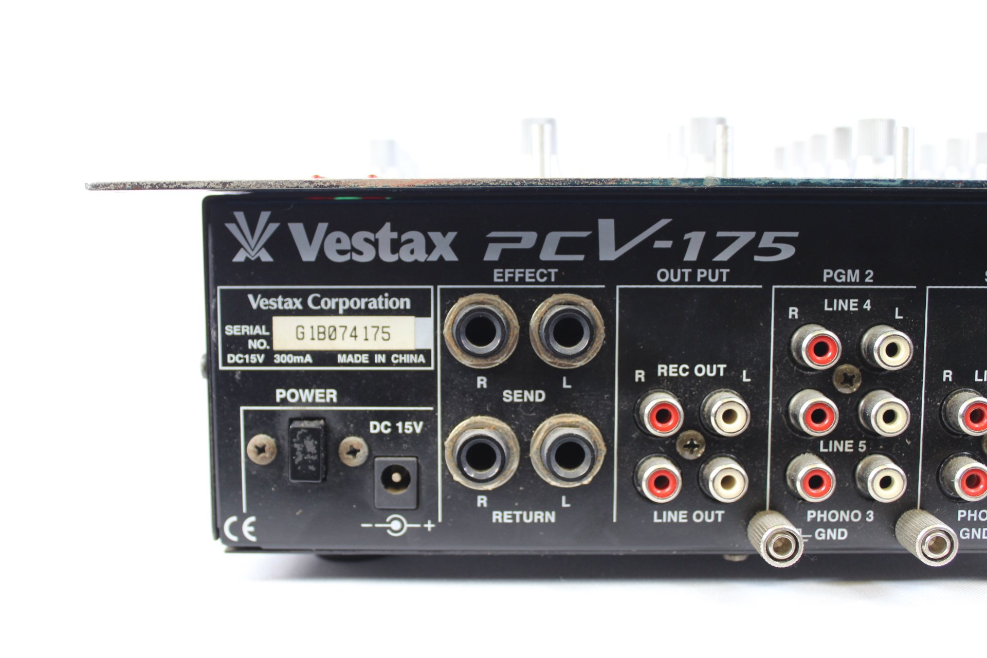 Vestax PCV-175 DJ Mixer (Used) - 06784351434441