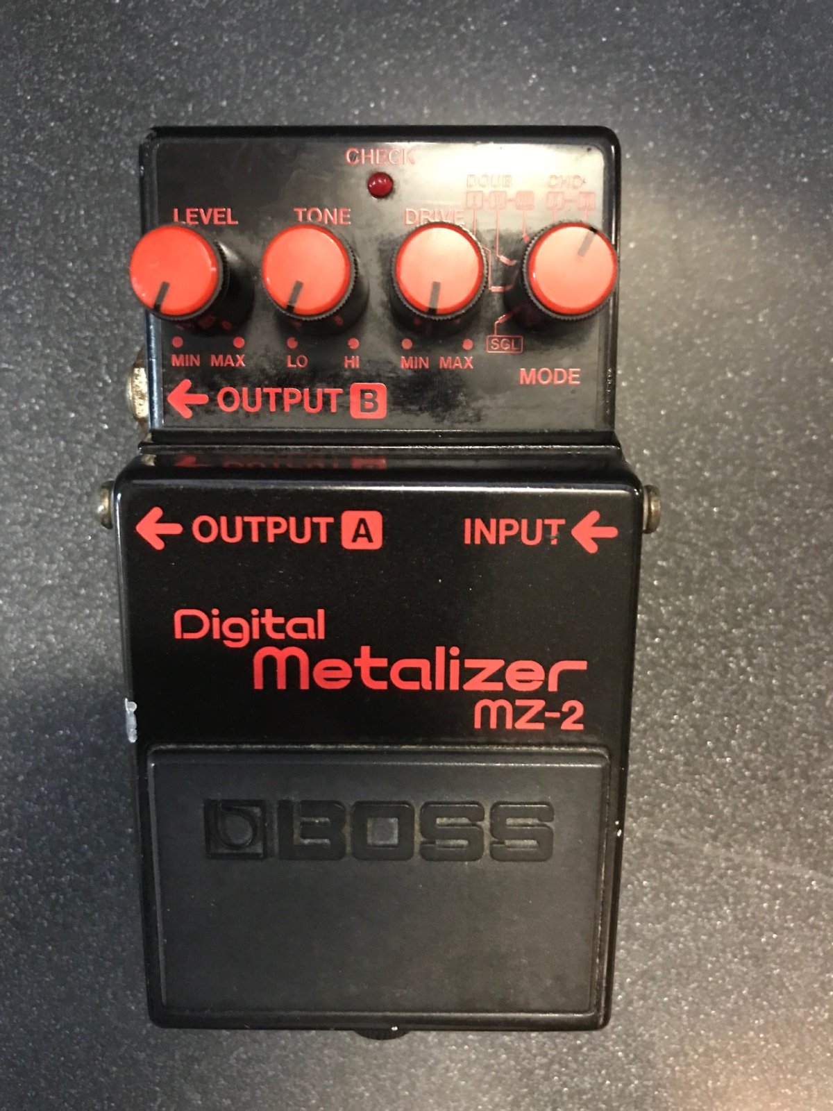 Boss Digital Metalizer MZ-2 Guitar Pedal, Blue Label (Used