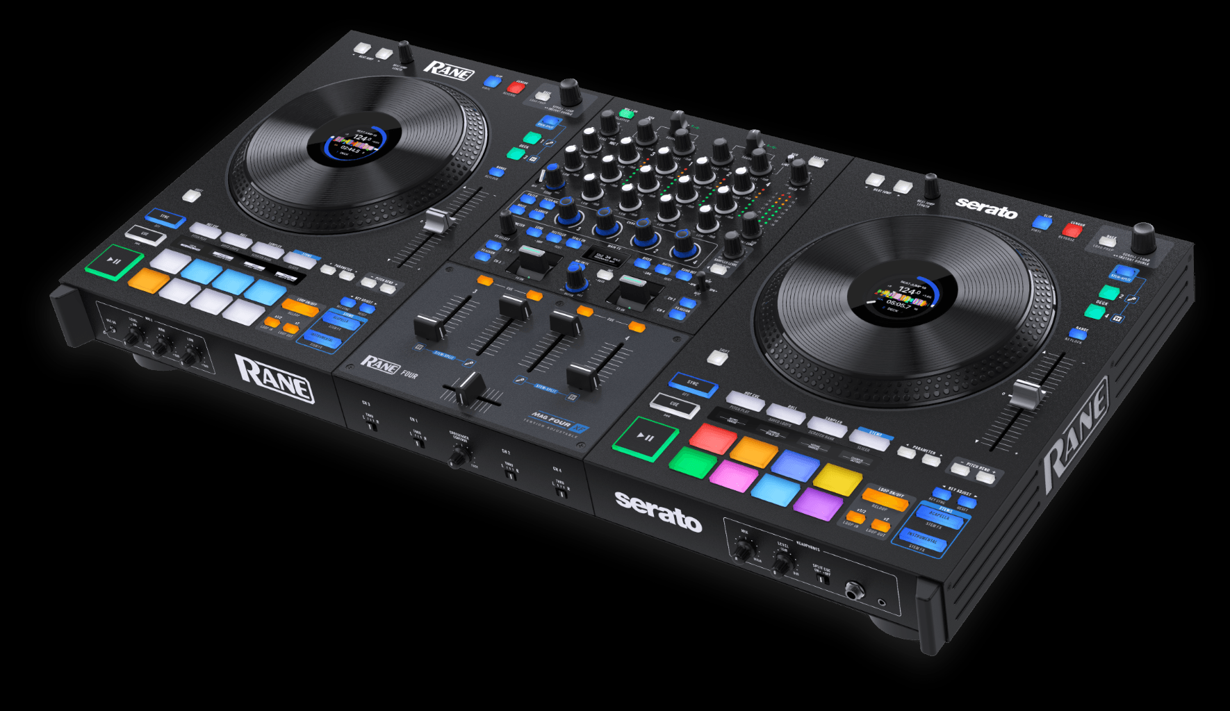 Rane Four (4) Advanced 4 Channel Stems DJ Controller with Jog