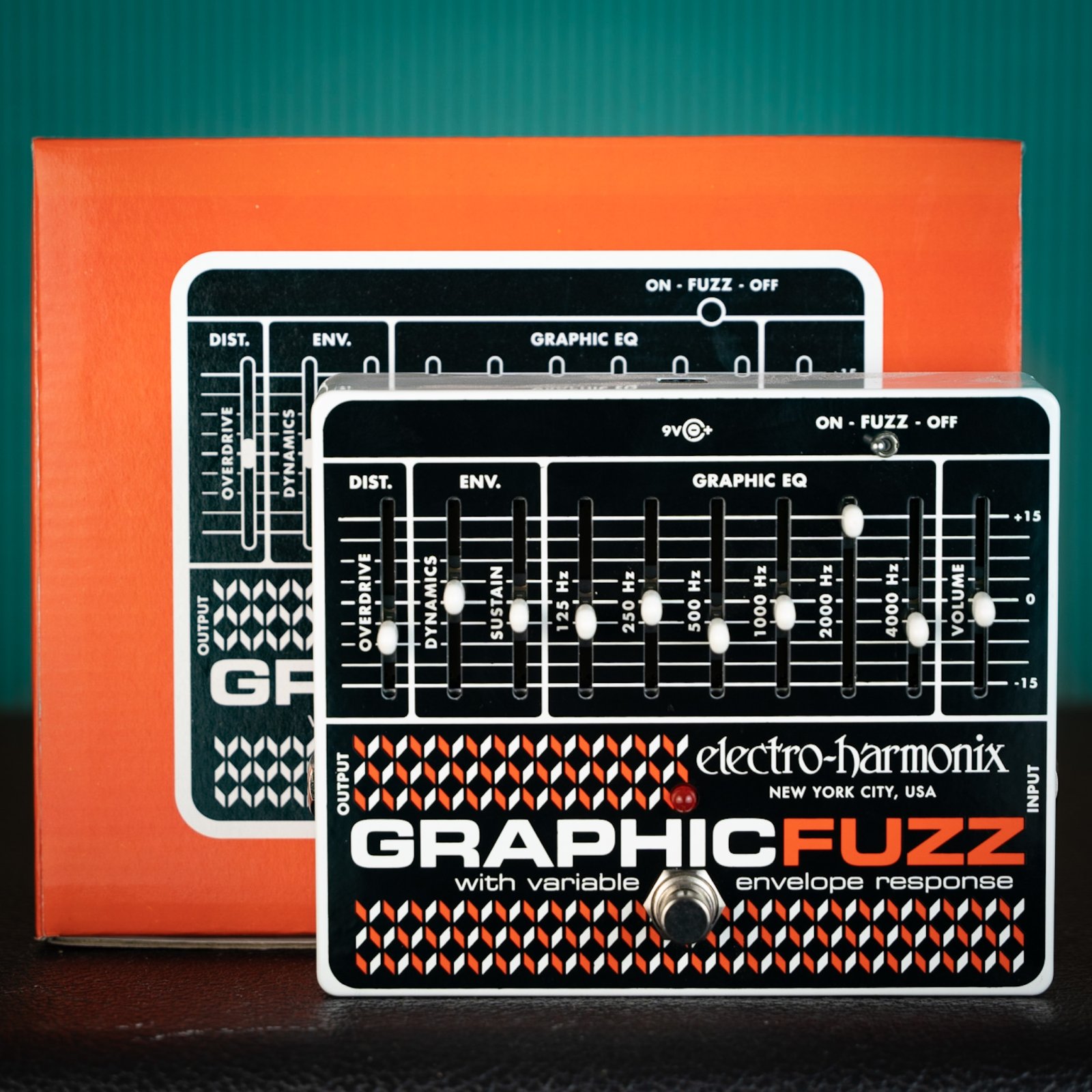 Electro-Harmonix Graphic Fuzz EQ / Distortion / Sustainer (new