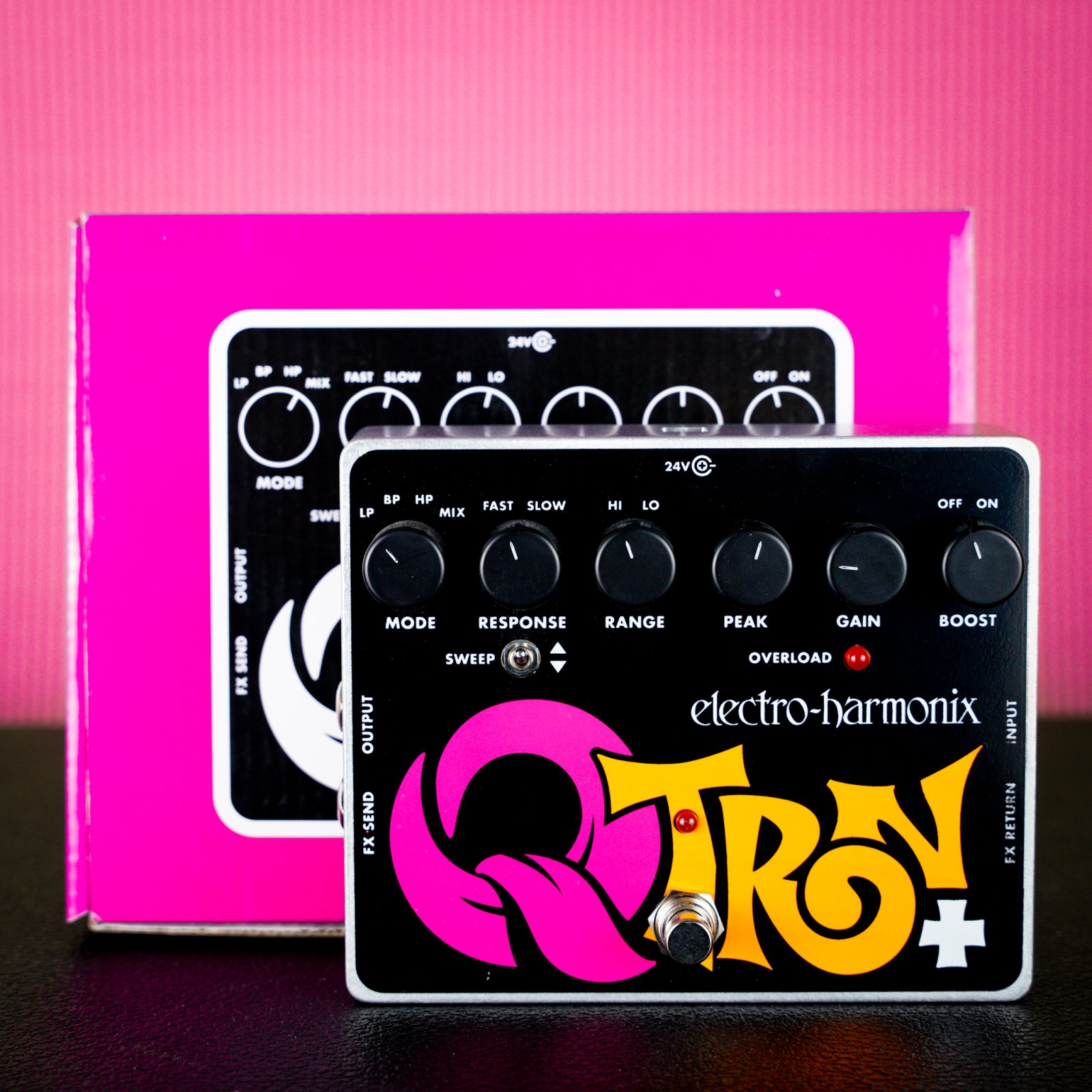 Electro-Harmonix Q-Tron Plus Envelope Filter with Effects Loop