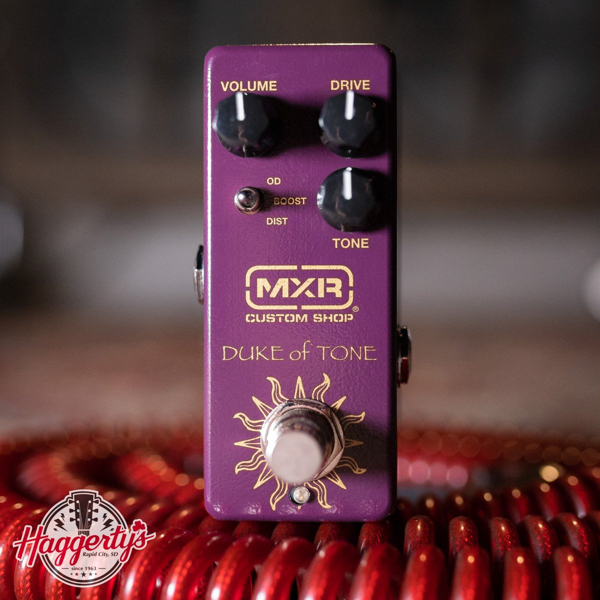 MXR Duke of Tone Overdrive Guitar Pedal - 710137128507