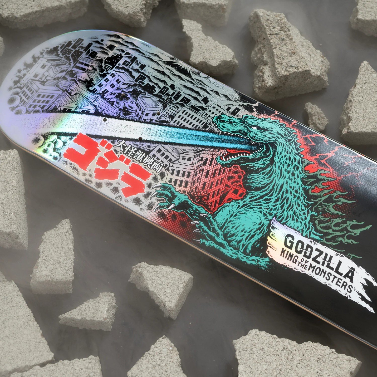 Santa Cruz Godzilla O'Brien Reaper Deck 8.25