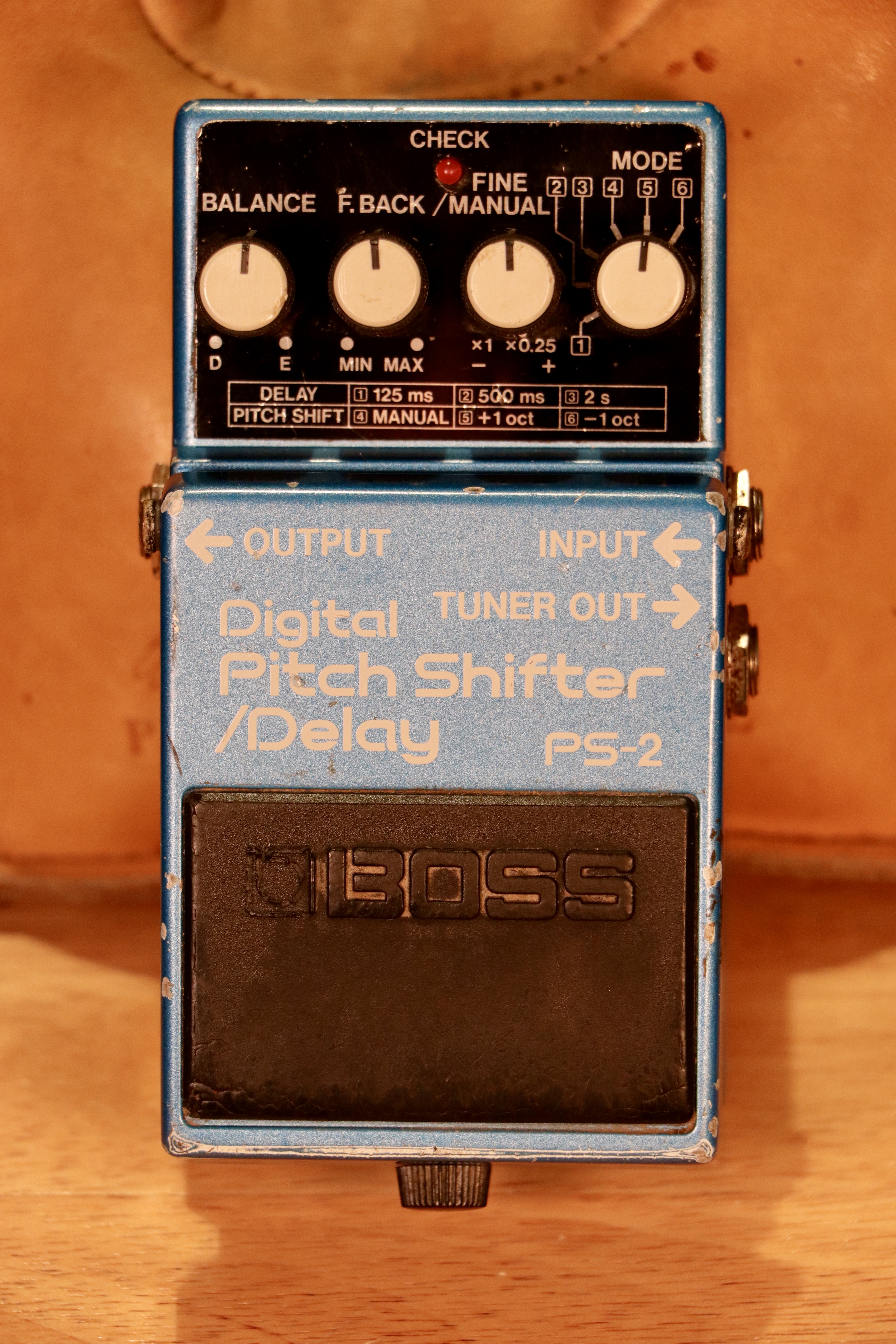 Boss PS-2 Digital Pitch Shifter/Delay (Blue Label) 1987 - 1992 - Blue