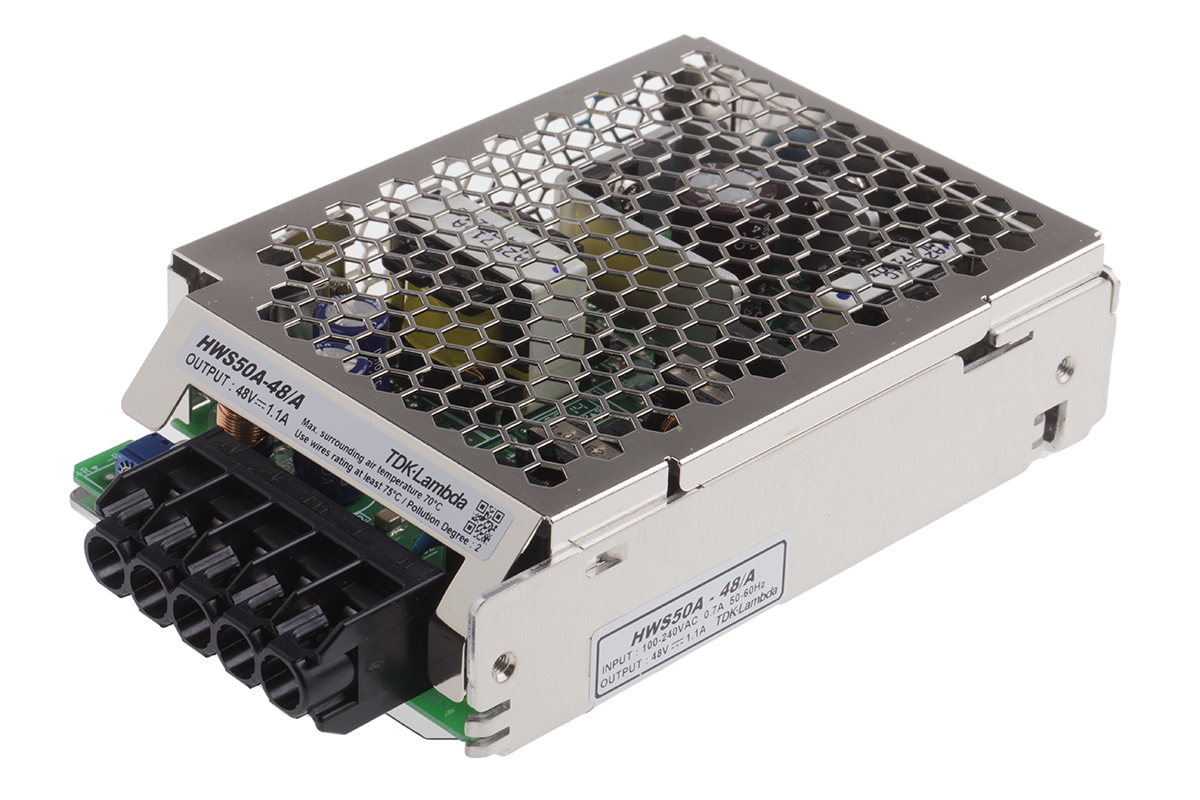 HWS50A-48/A | TDKラムダ スイッチング電源 48V dc 1.1A 50W | RS