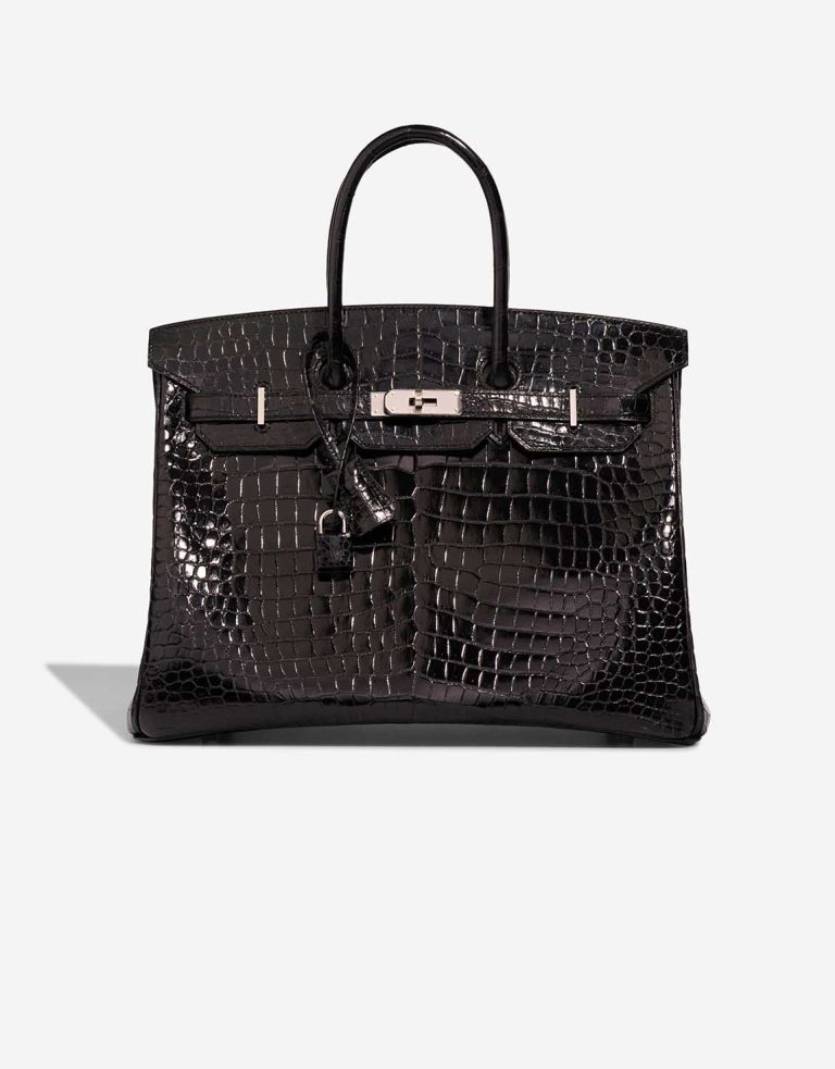 Hermès Birkin 25 Salvator Lizard Black | SACLÀB