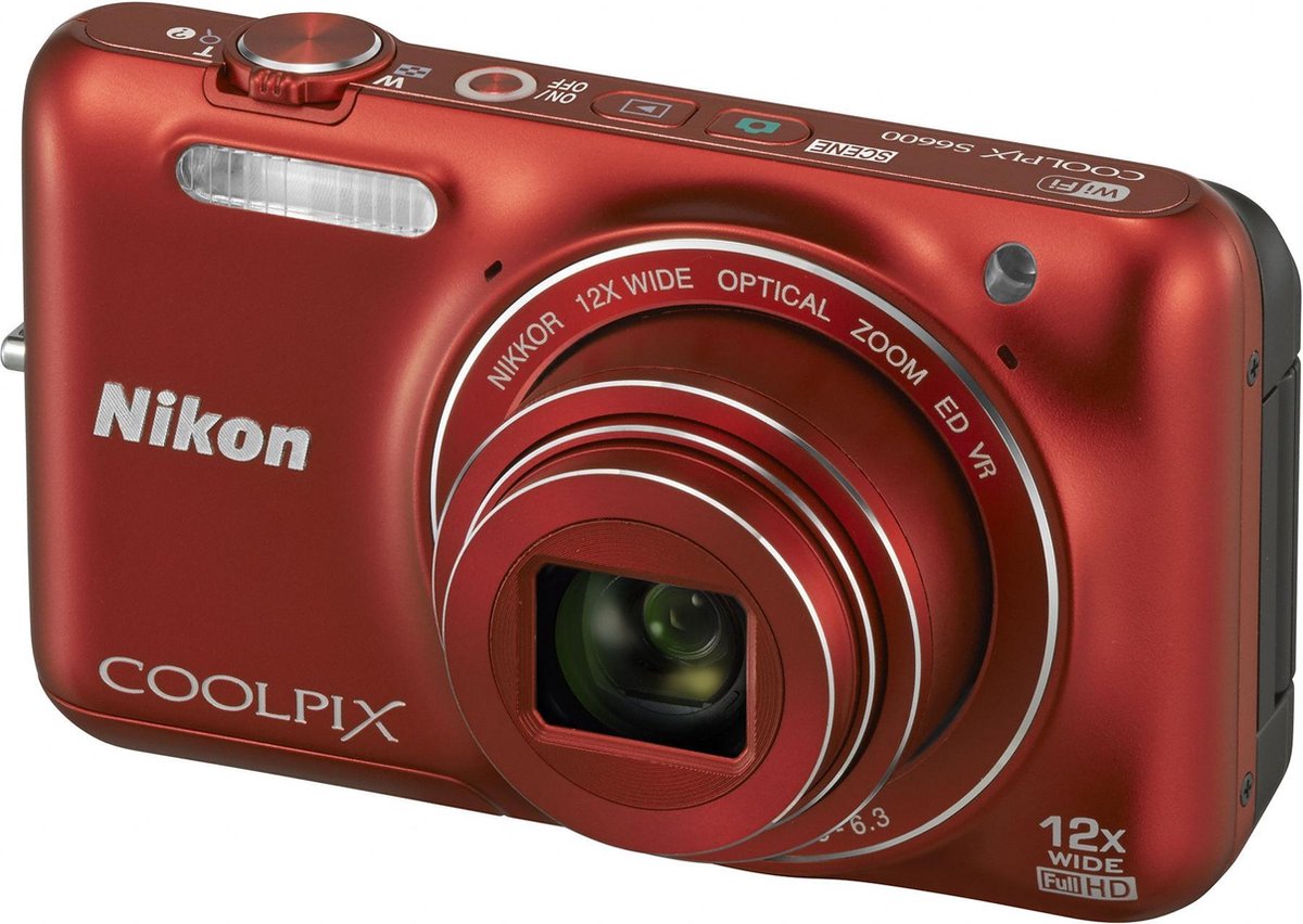 COOLPIX S6600 Black | bol