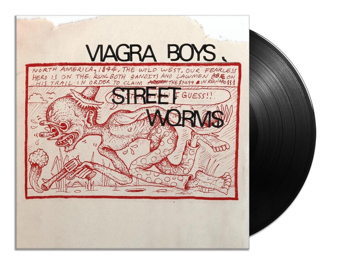 Viagra Boys Street Worms - LP met 5 bonustracks - Post-punk album