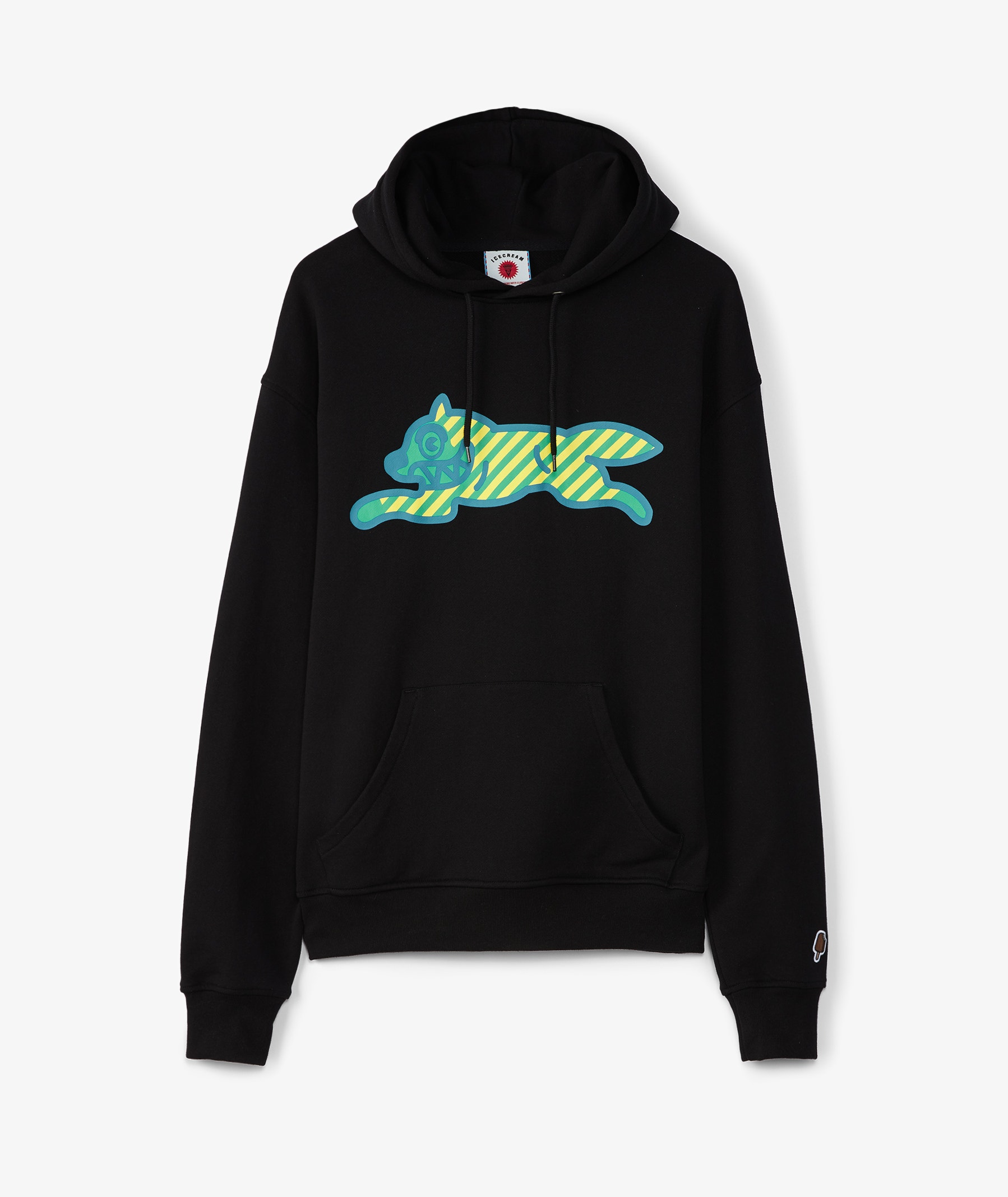 Icecream Running Dog Hoodie in Black | SVD USA