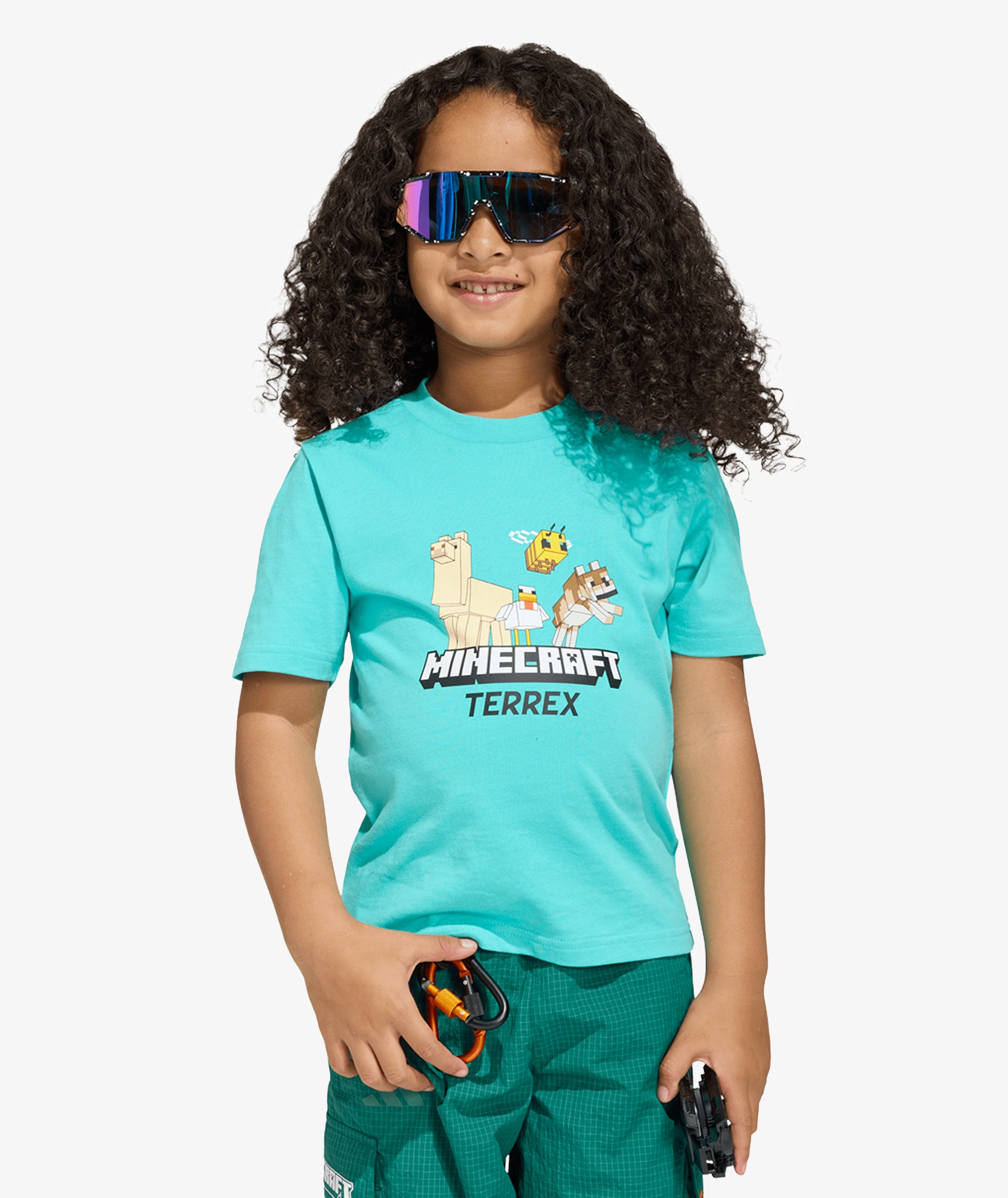 adidas Kid's Terrex T-Shirt x Minecraft | JZ3588 | SVD USA