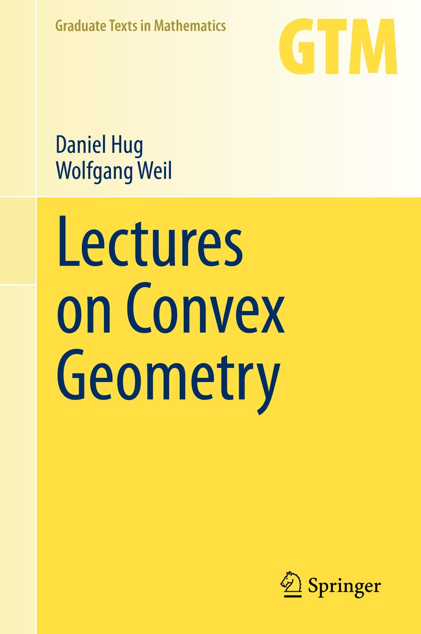 Lectures on Convex Geometry | Springer Nature Link
