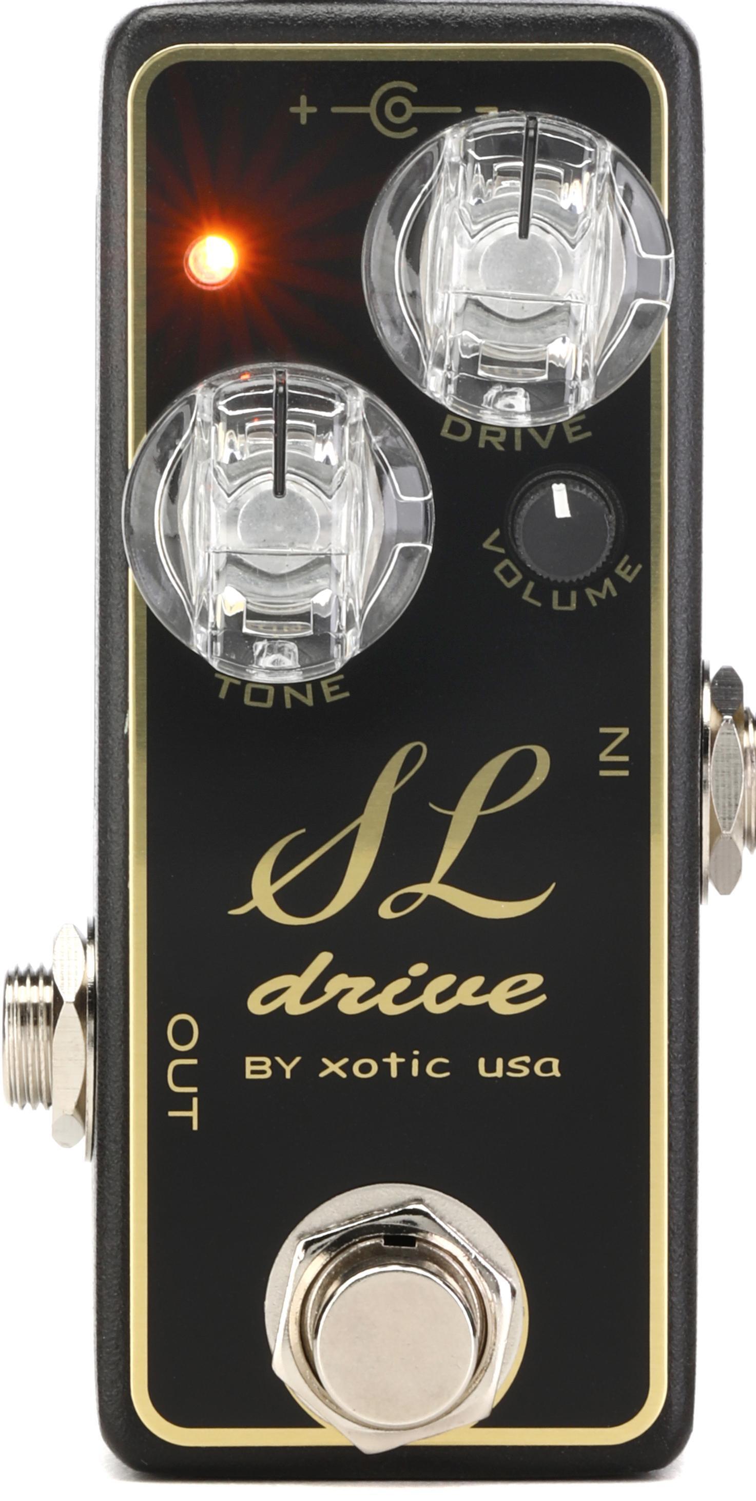 Xotic SL Drive Mini Overdrive Pedal Reviews | Sweetwater