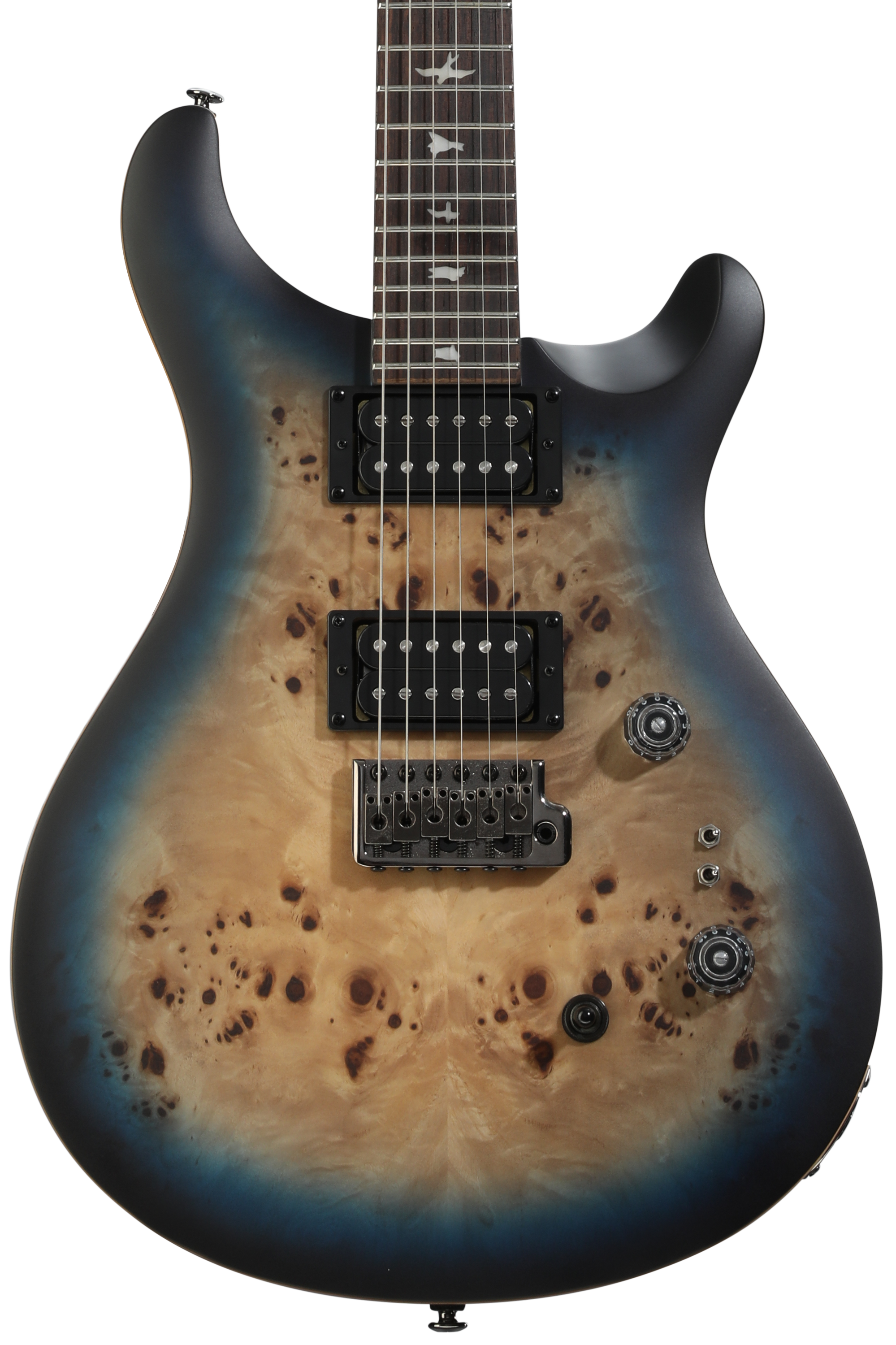 PRS SE Custom 24-08 Exotic Electric Guitar - Lake Blue Midnight