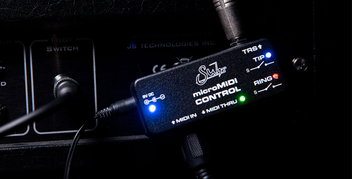 Suhr microMIDI Control | Suhr.com