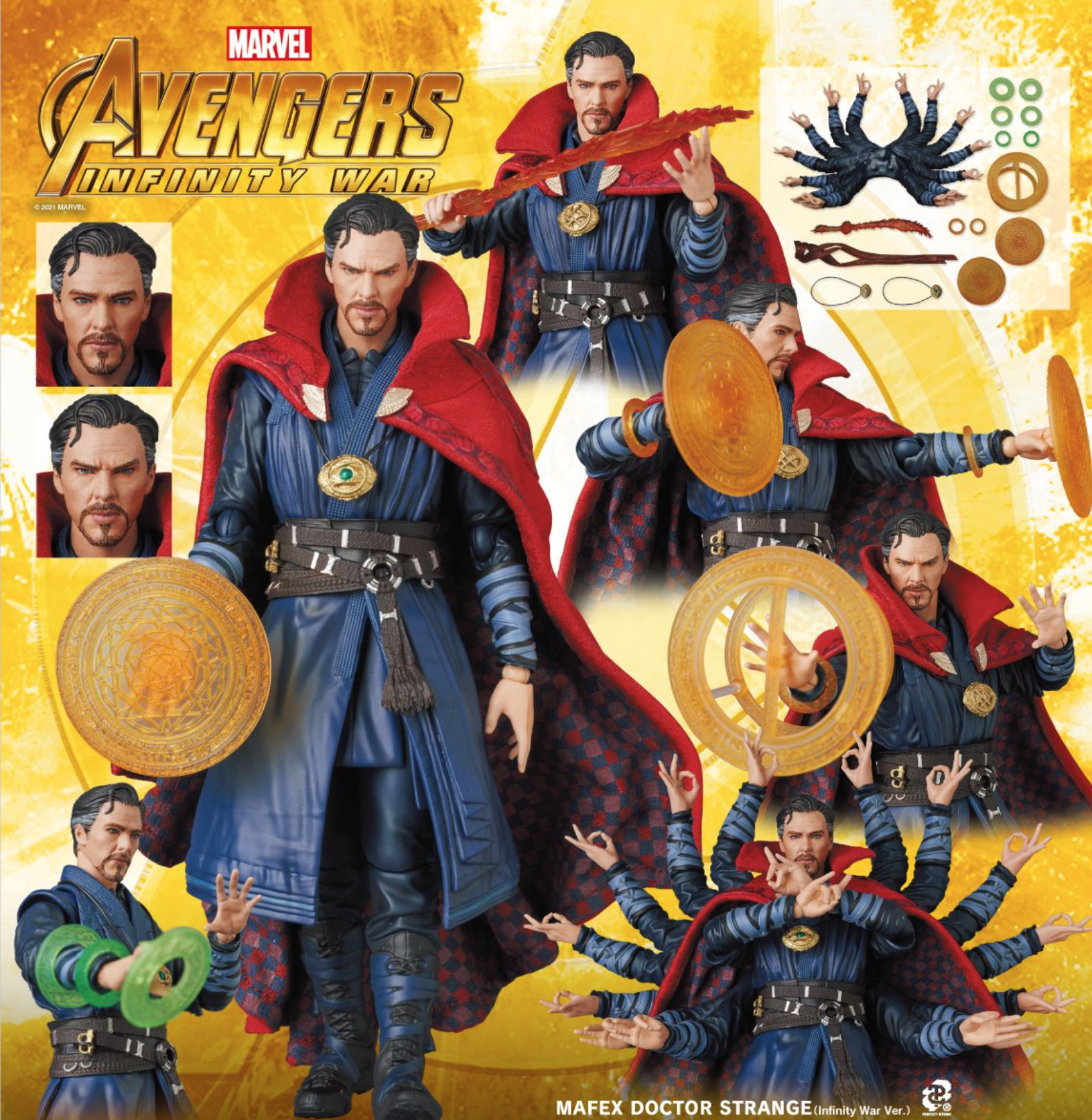 Avengers Infinity War - Doctor Strange MAFEX No.152