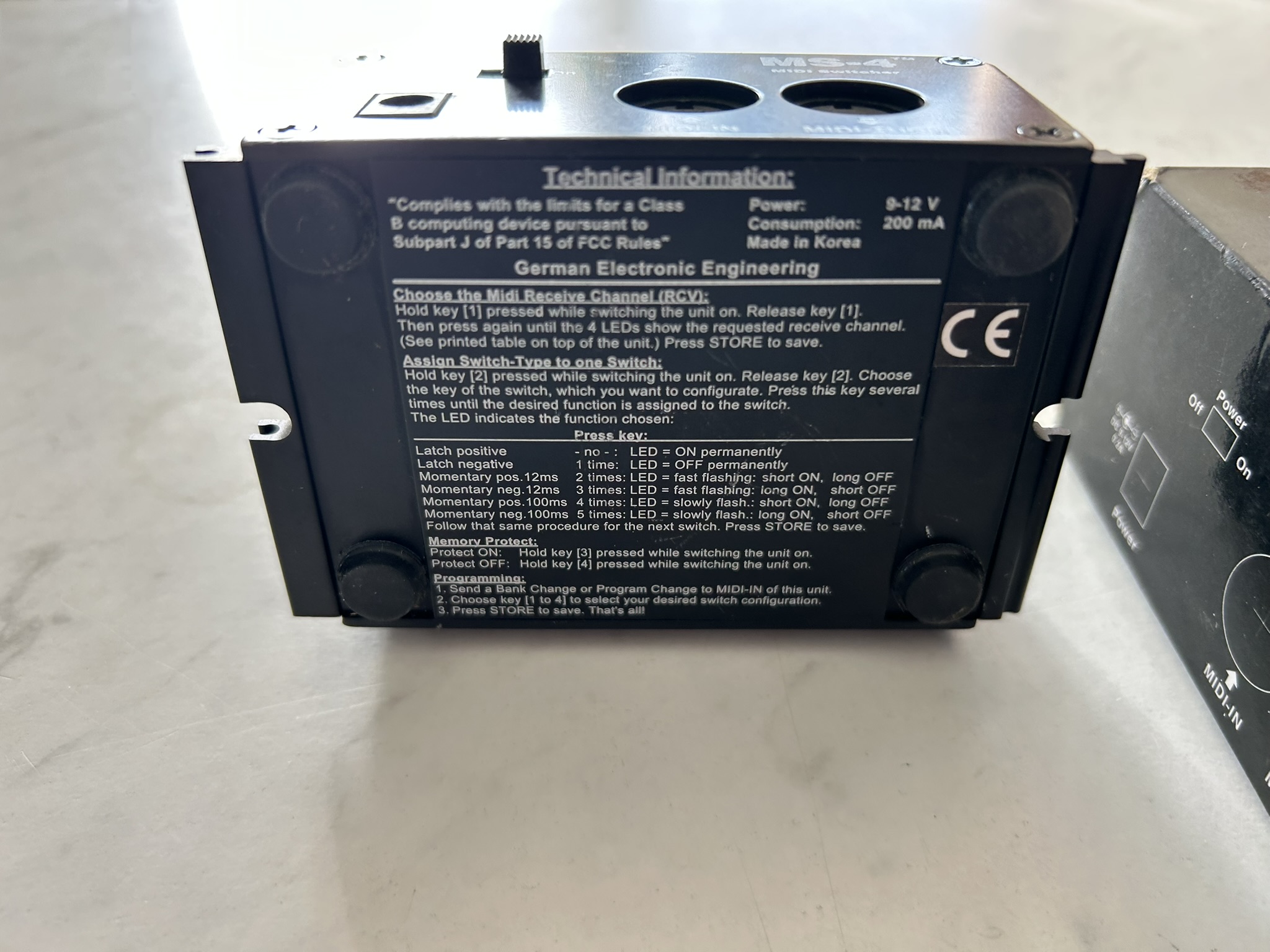 MS-4 - Nobels MS-4 - Audiofanzine