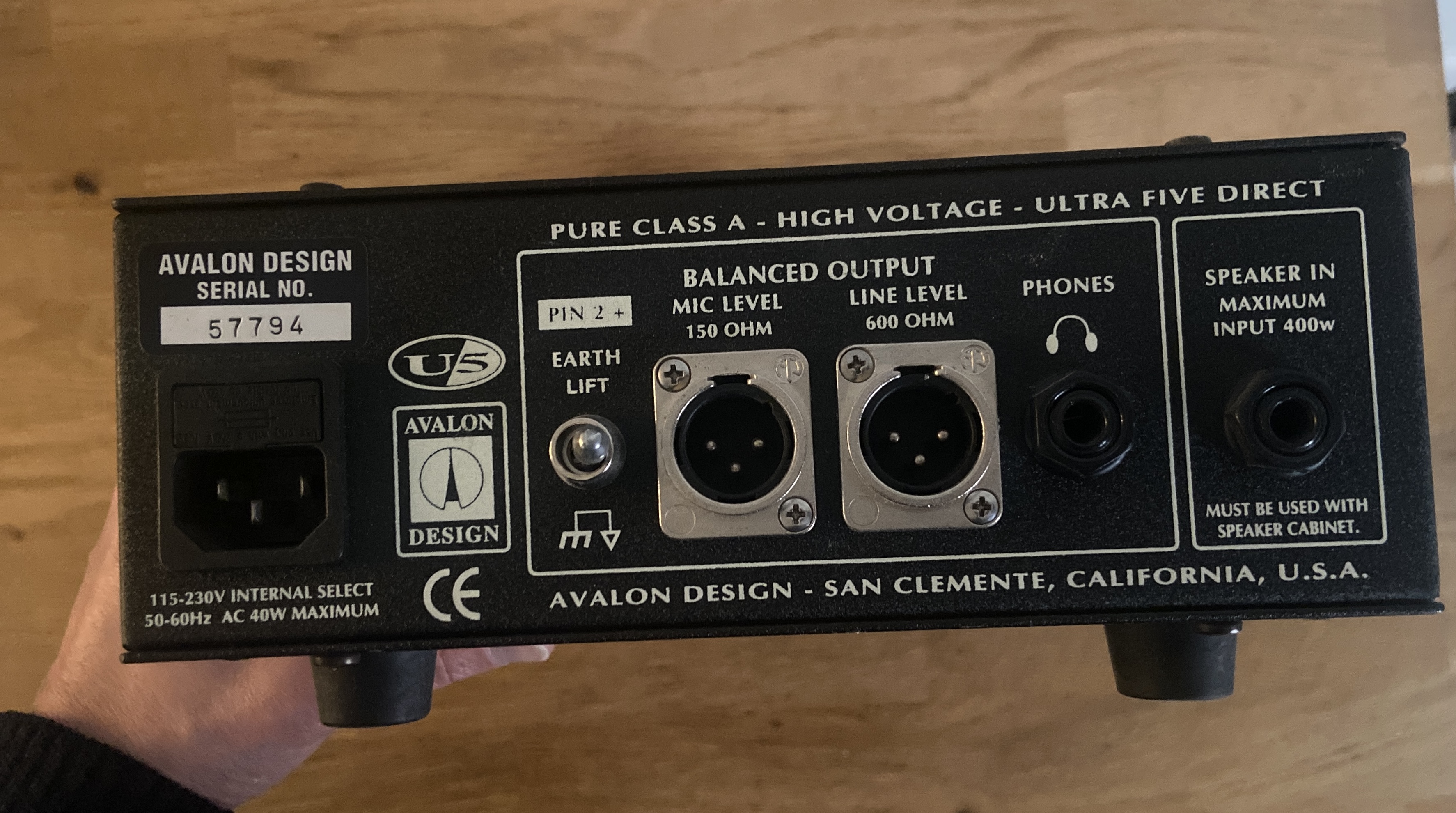 U5 - Avalon U5 - Audiofanzine