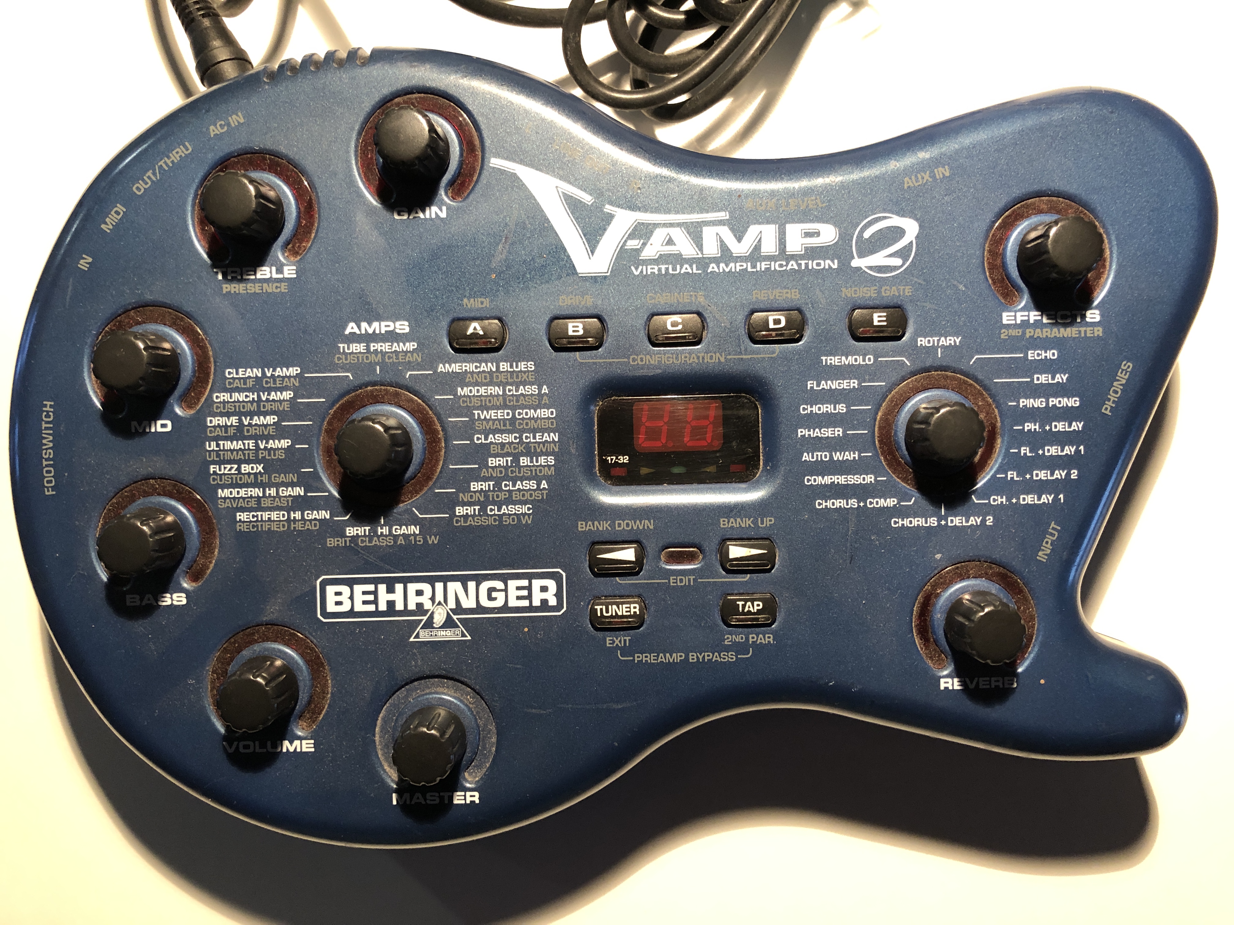 V-Amp 2 - Behringer V-Amp 2 - Audiofanzine