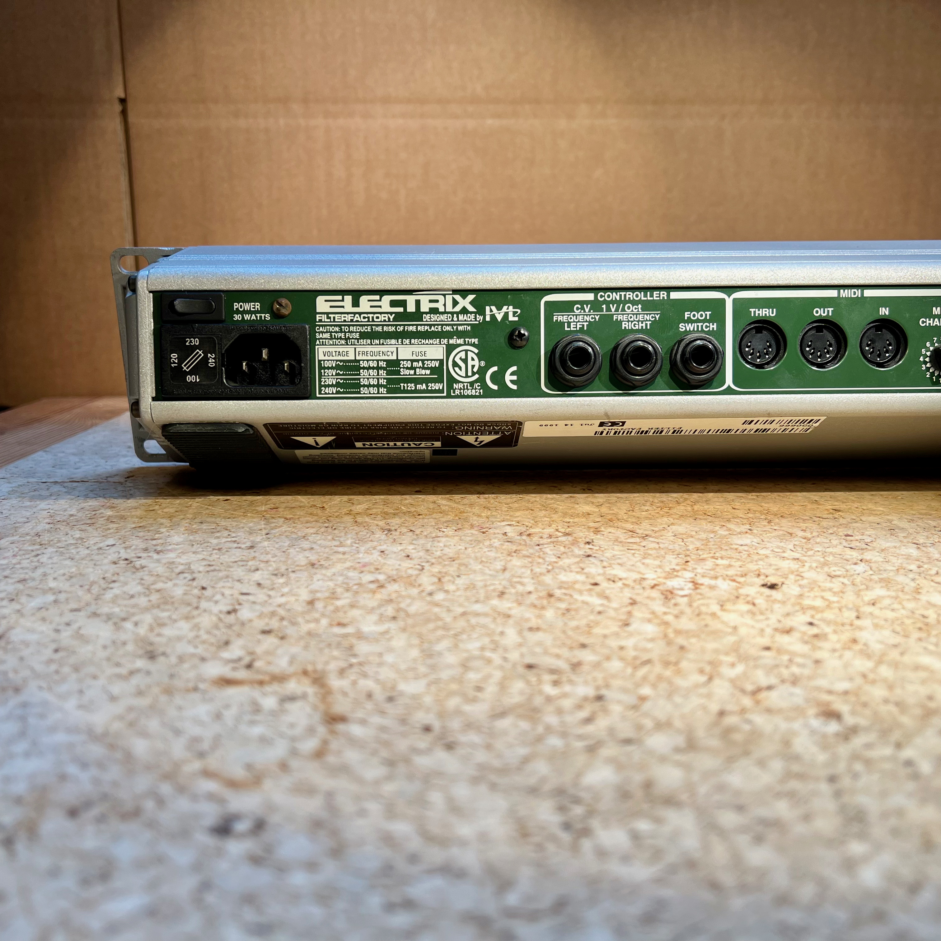 Filter Factory - Electrix Filter Factory - Audiofanzine