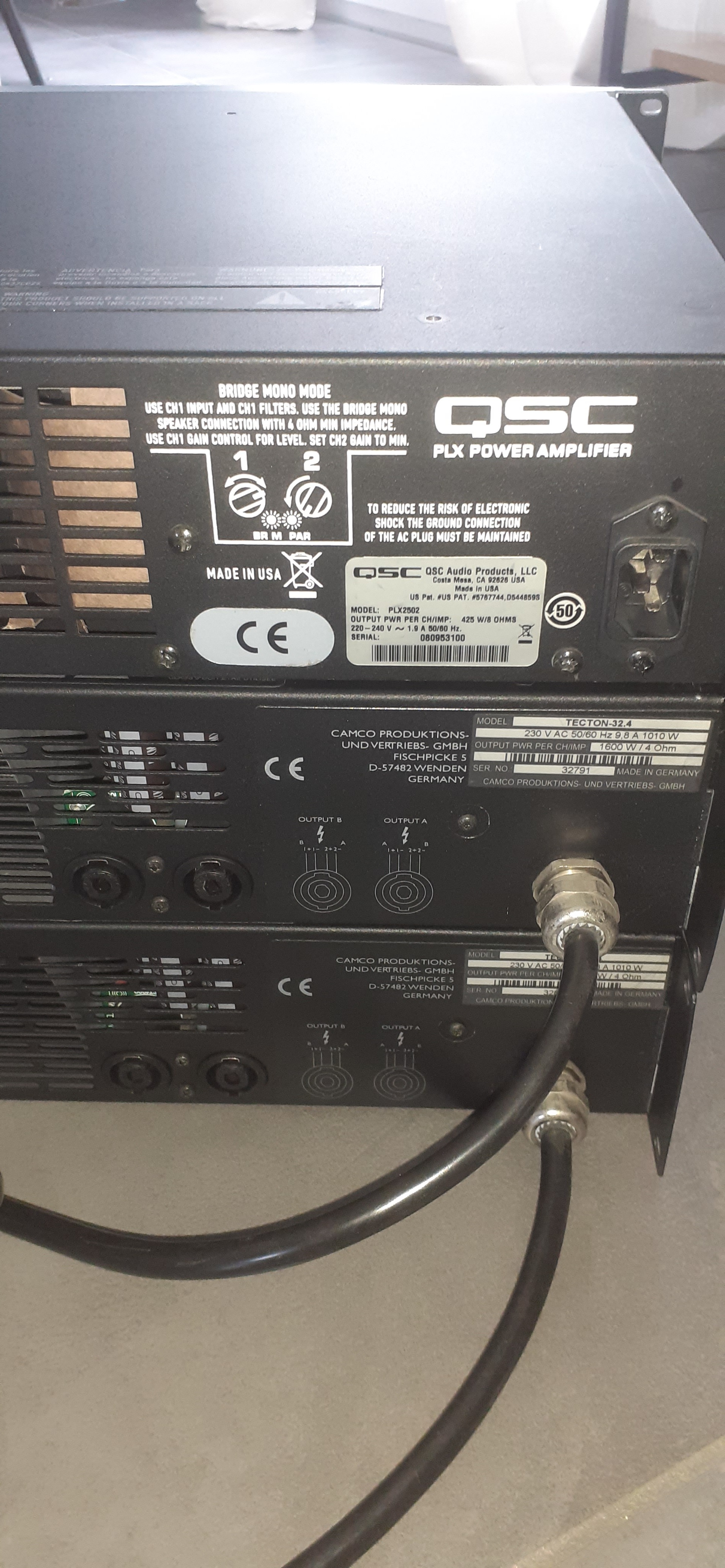 PLX2502 - QSC PLX2502 - Audiofanzine