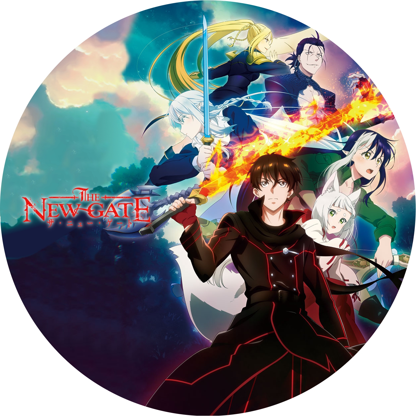 THE NEW GATE ” の DVDラベルです | meechanmama(みーちゃんママ)の部屋