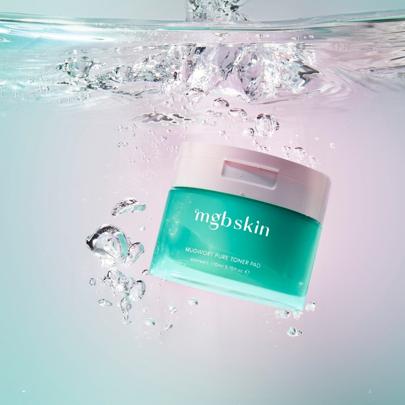 公式】 mgb skin MUGWORT PURE TONER PAD 170ml / 60枚| マグワート