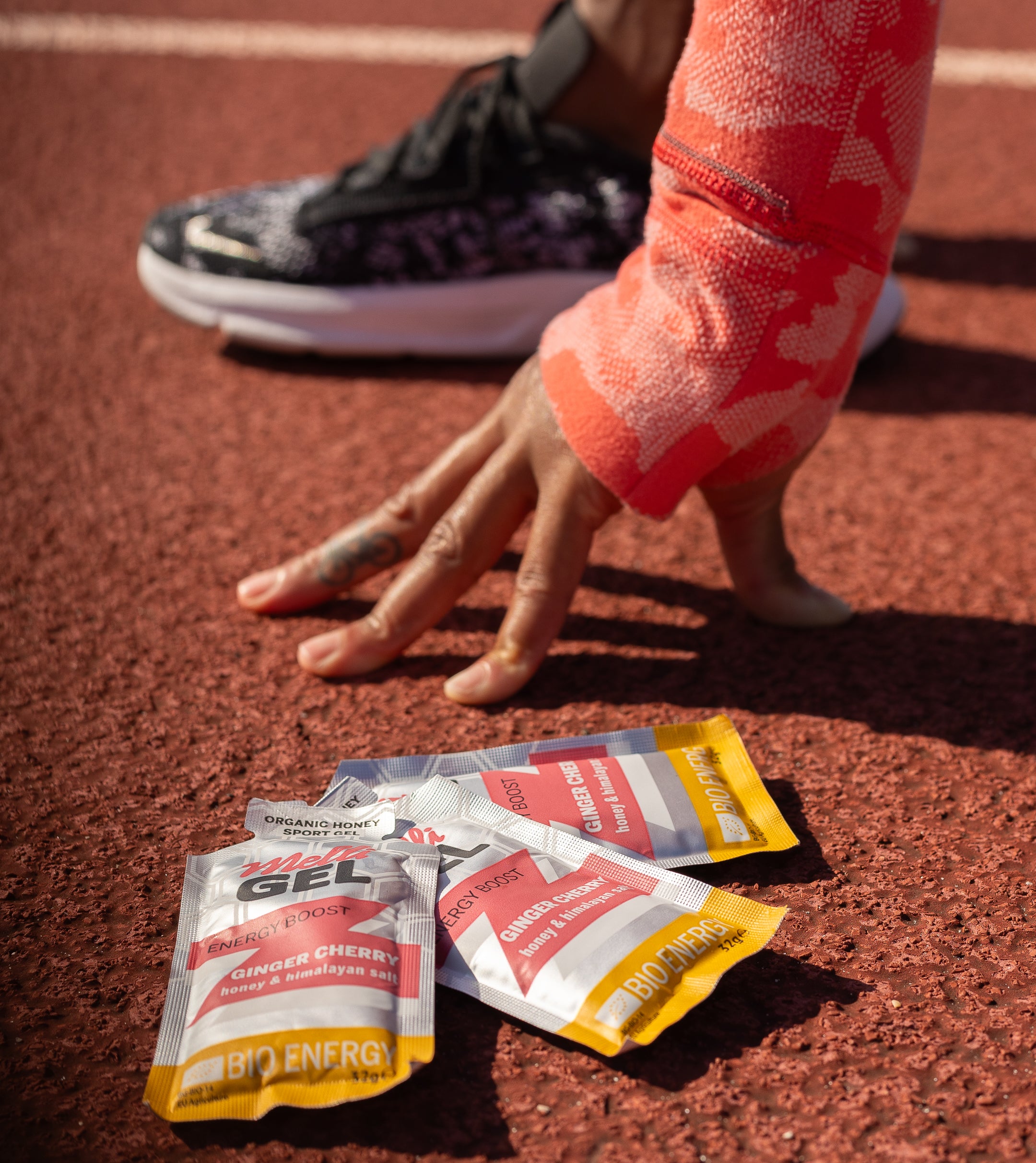 MelliGel Ginger Cherry (12PK) - Boost Your Endurance – Melli Energy