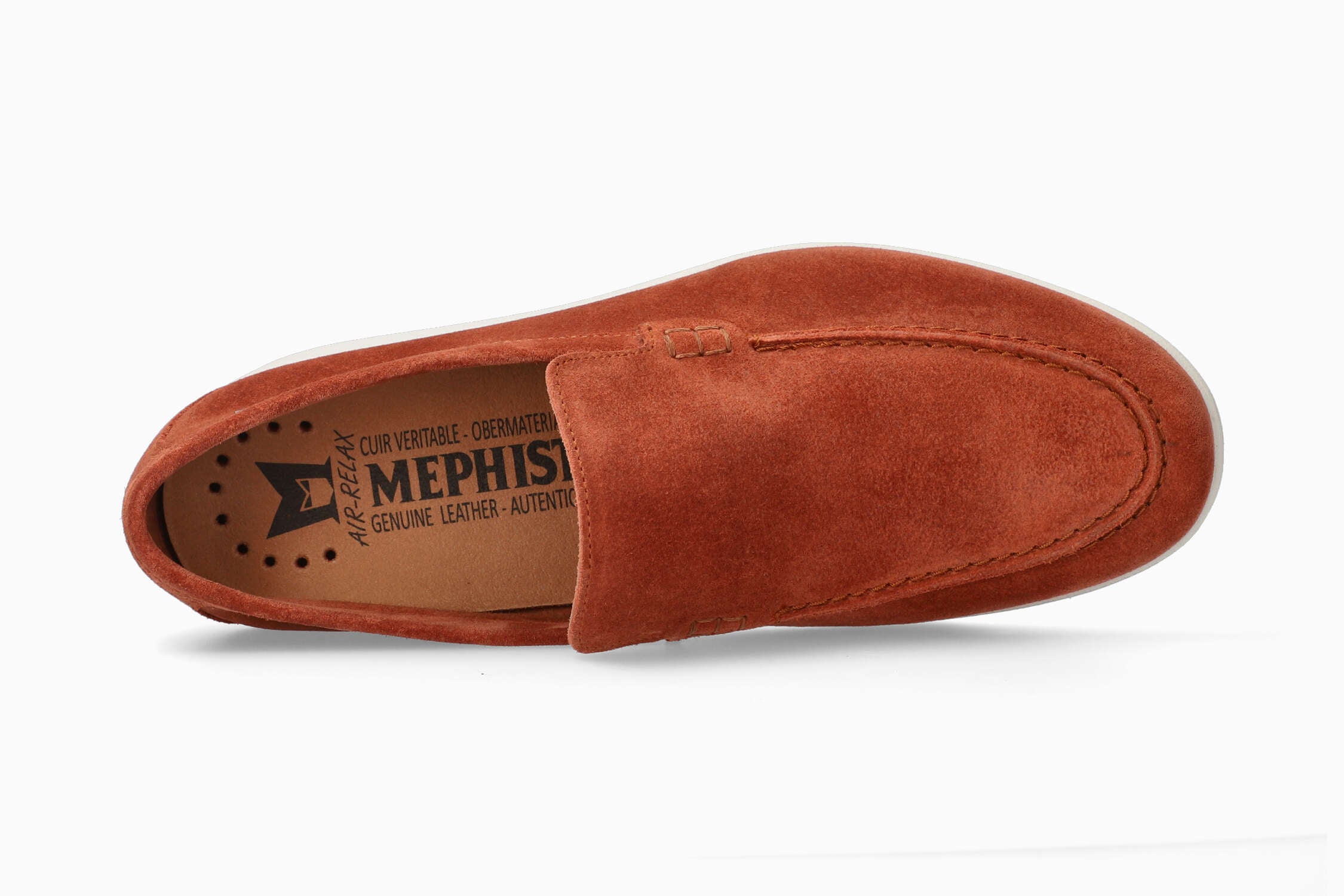 Mephisto Valner | Men Shoes Brown Leather Velvet | Mephisto USA