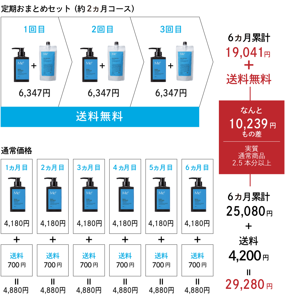定期コース】カラーシャンプー300mL (約1ヵ月分) スカルプブラシ付