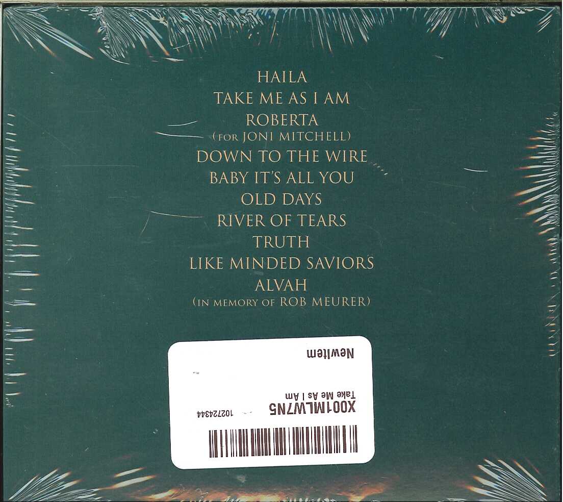 芽瑠璃堂 ＞ CHRISTOPHER CROSS 『Take Me As I Am (直輸入盤