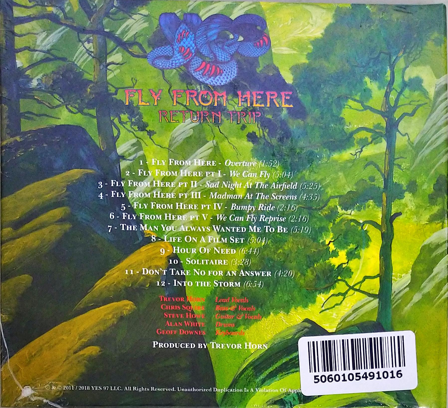 芽瑠璃堂 ＞ YES 『Fly From Here: Return Trip (CD) (直輸入盤)』YES001CD