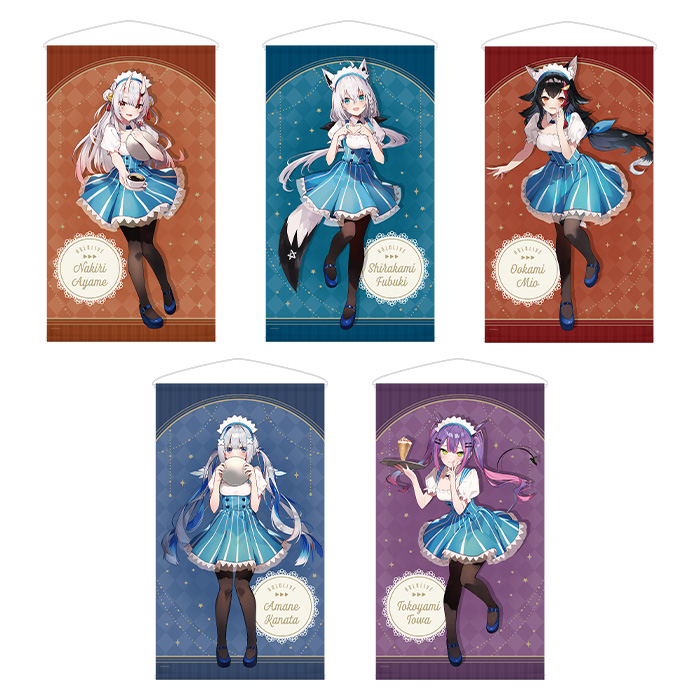 終了】ローソン・コラボキャンペーングッズ／白上フブキ・大神ミオ・百