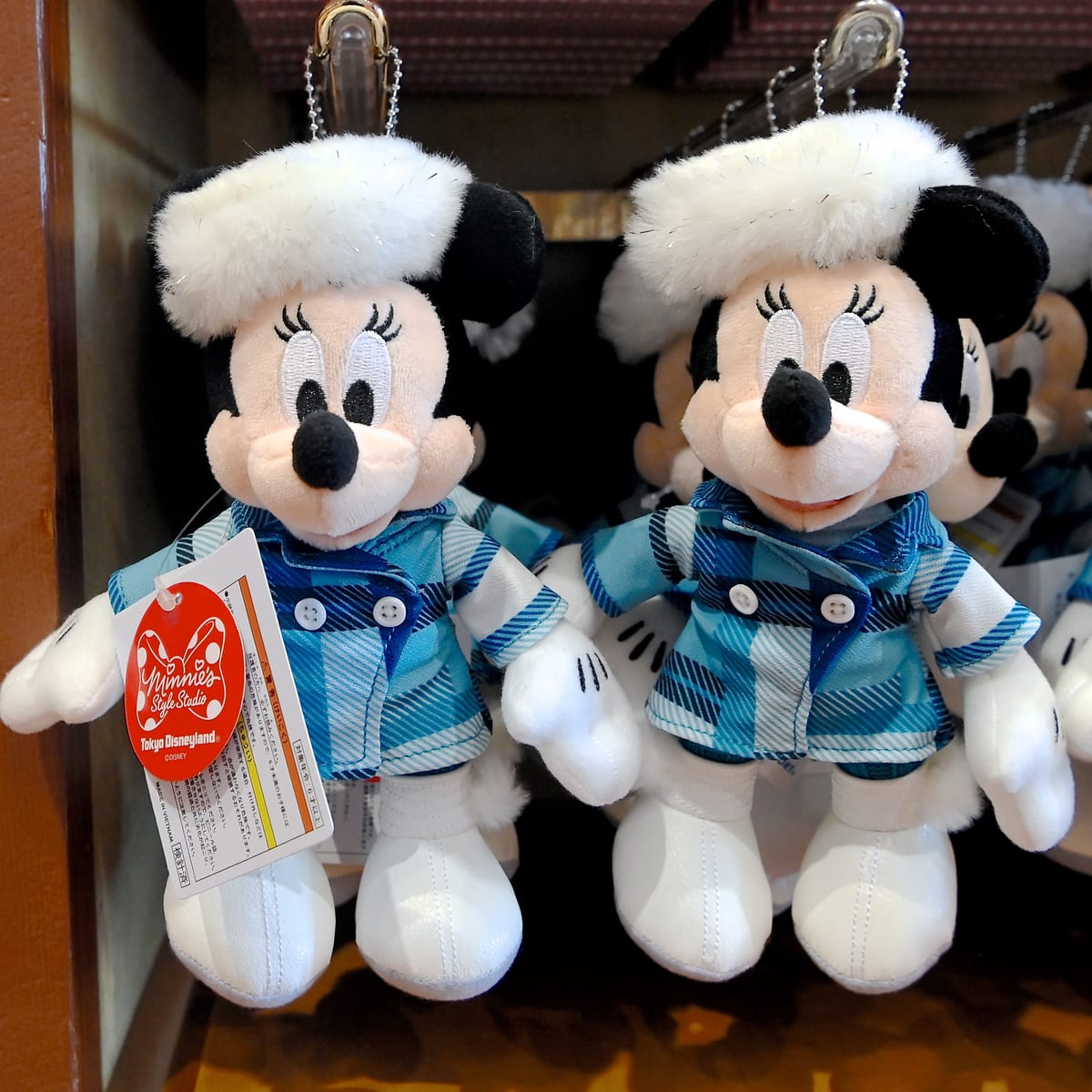 ミニーのスタイルスタジオ*ぬいぐるみバッジ 【公式通販】