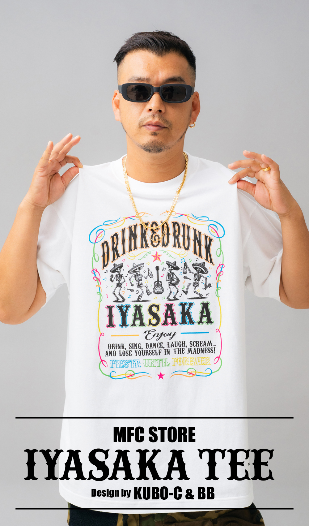 MFC STORE IYASAKA TEE Design by KUBO-C ＆ BB