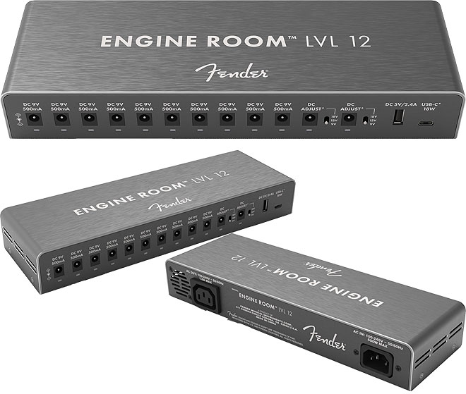 Fender Engine Room｜Fenderから新型パワーサプライが発売！ | m.u.t.e