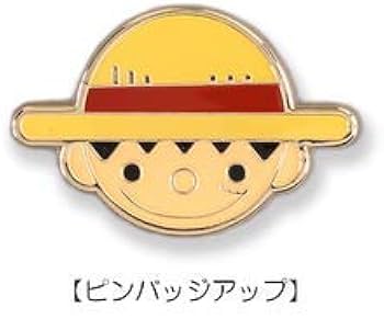 Amazon.co.jp: ONE PIECE ワンピース ルフィセンパイ ピンバッヂ
