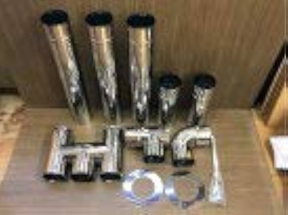 Amazon | ステンレス煙突セット （シングル） 150mm | 暖炉用品