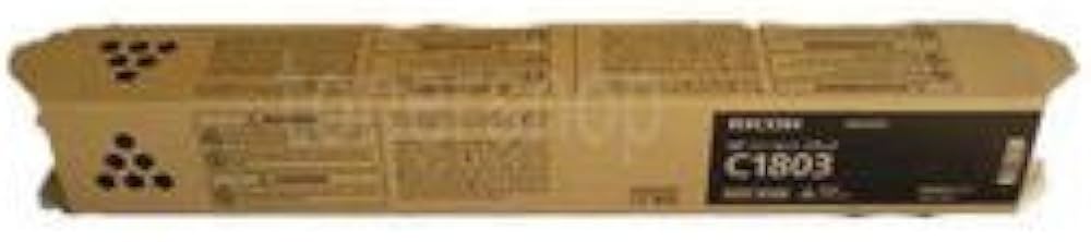 Amazon | RICOH イマジオ MPトナーキット C1803 ブラック/600286 RI