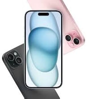 Amazon.com: Apple iPhone 15, 128GB, Blue - Unlocked (Renewed