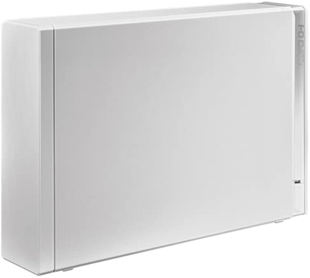 Amazon.co.jp: IODATA HDD-UT1W (White) 1TB External Hard Disk for