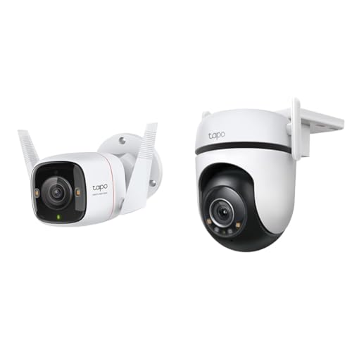 Amazon.co.jp: 【セット買い】TP-Link Tapo 屋外カメラ WiFi