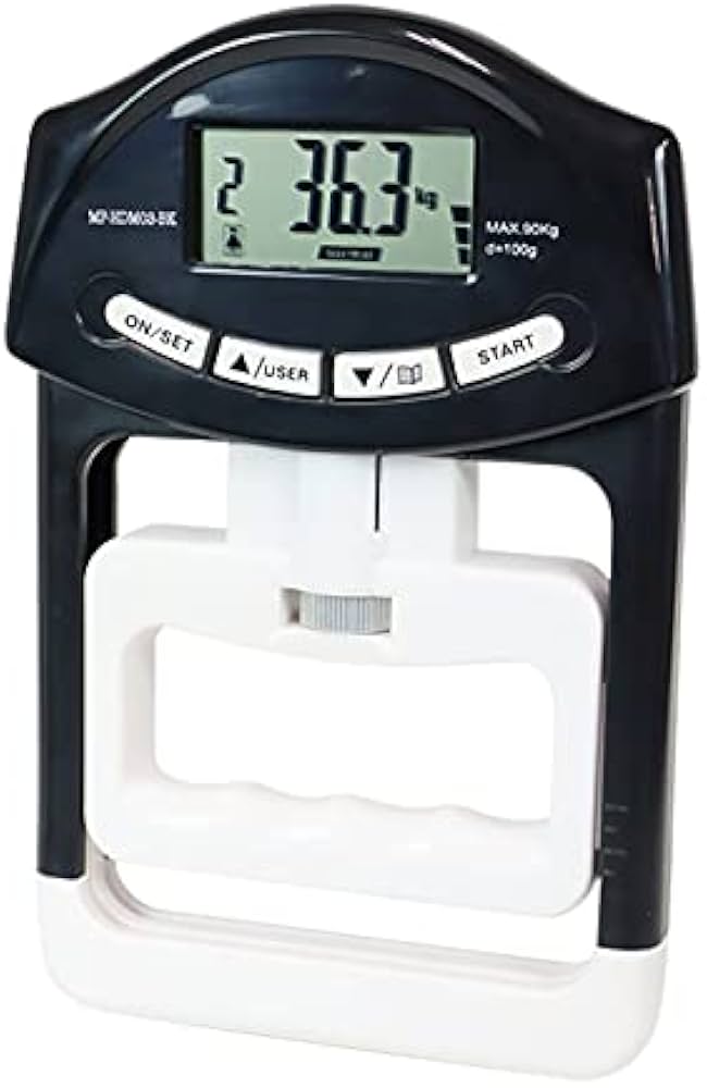 Amazon.co.jp: 握力計 HDM-90 測って鍛えよう力強く動ける体 る