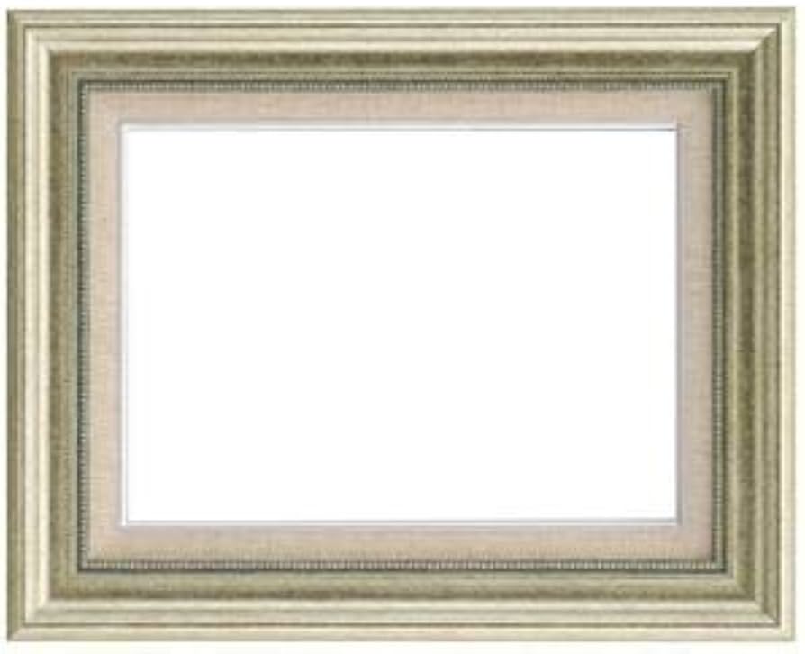 シルバー 油絵額縁 M30 シンプルデザイン① シルバー 油絵額縁 M30