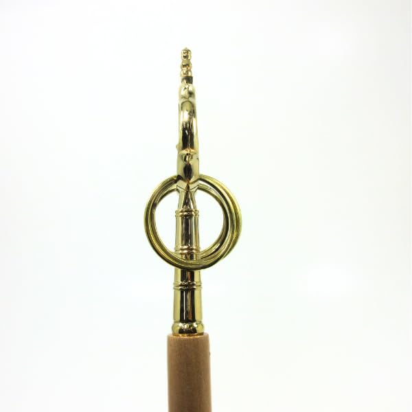 Amazon.co.jp: 密教法具 錫杖 しゃくじょう 禅杖 法杖 長さ約35cm