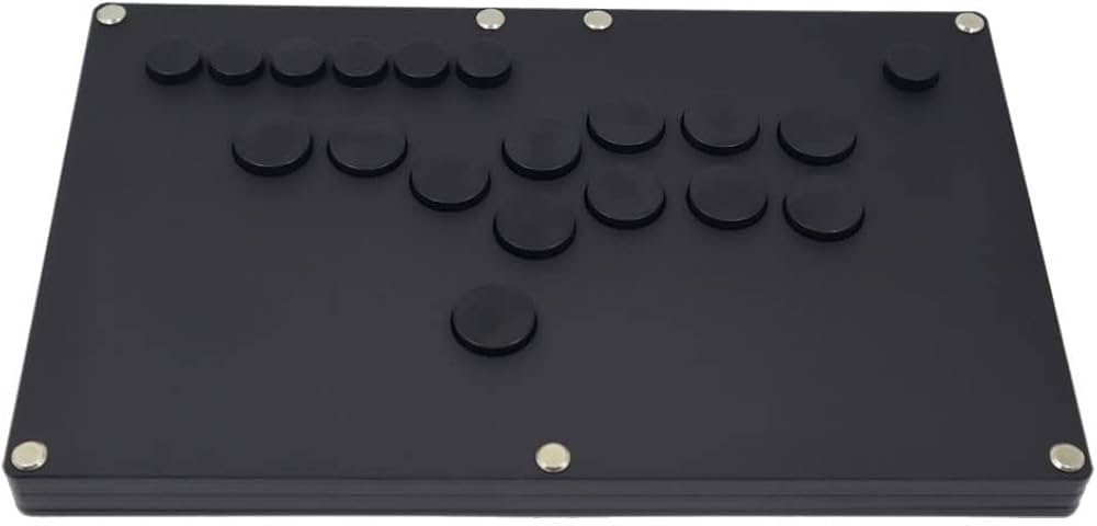 Amazon.co.jp: FightBox B1-PC-B-B超薄型オールボタンLeverless