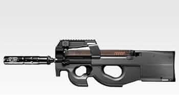 P-90 トイガン レッドドットサイト付き バッテリー、充電器付き P-90