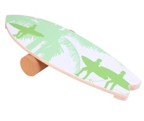 Amazon | 【LR.store】バランスボード 木製 (サーフィン スノーボード