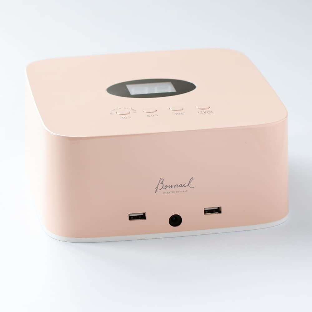 Amazon | Bonnail LED&UVコードレスライト ピンクベージュ | Bonnail