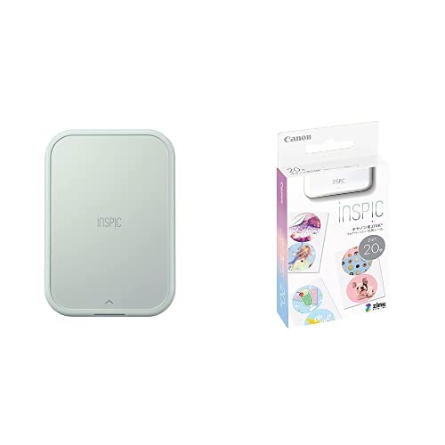 Amazon.co.jp: 【2点セット】Canon スマホ専用ミニフォトプリンター